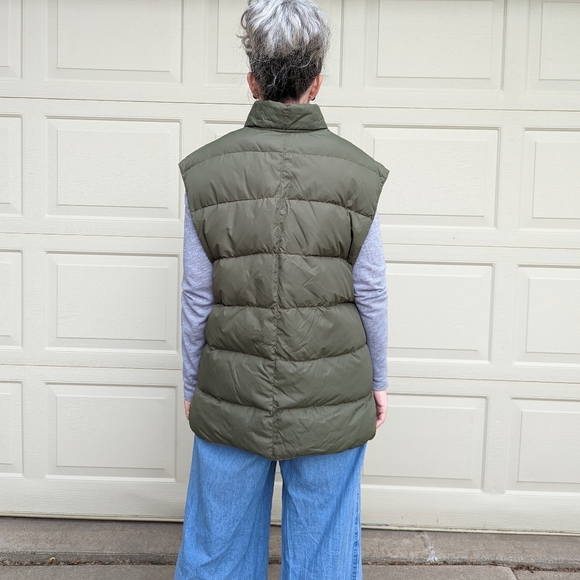 VINTAGE DOWN PUFFER VEST 1970's comfy - Picture 4 of 11